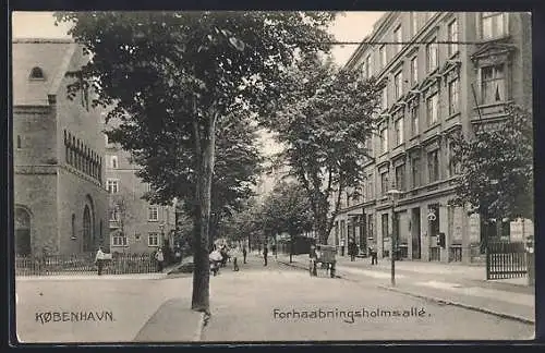 AK Kobenhavn, Forhaabningsholmsallé