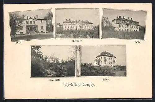 AK Lyngby, Skovtofte, Zoar, Ebenezer, Pella, Haveparti, Salem