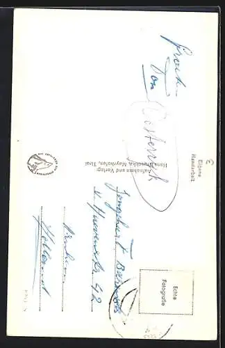 Foto-AK Hans Hruschka Nr. 1011: Finkenberg /Zillertal, Ortsansicht gegen Ingent