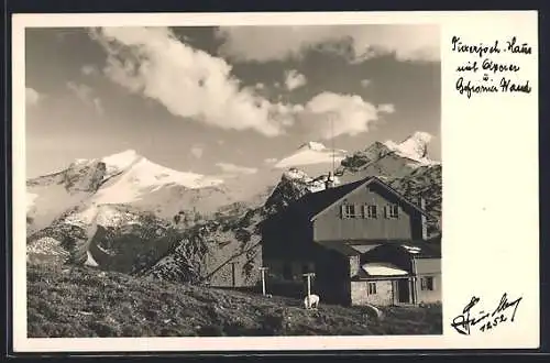 Foto-AK Hans Hruschka Nr. 1252: Tuxer Joch, Panorama