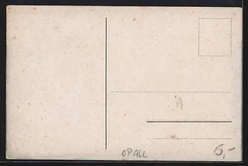 AK Allenstein, Ortsansicht mit der Kirche, Abstimmungsgebiet Ostpreussen
