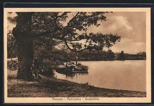 AK Rudczanny /Masuren, Partie am Guziensee