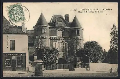 AK Yerres, Le Château et Fontaine du Taillis