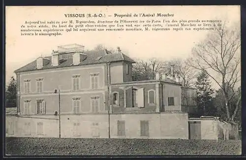 AK Vissous, Propriété de l`Amiral Mouchez