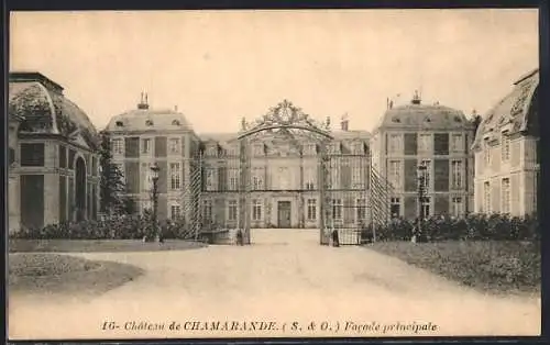 AK Chamarande, Facade principale du château