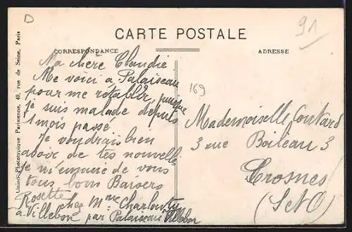 AK Villebon, Vue Panoramique