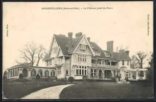 AK Angervilliers, Le Château (côté du Parc)