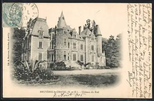 AK Bruyères-le-Châtel, Château du Rué