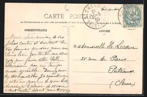 AK Bruyères-le-Châtel, Château du Rué