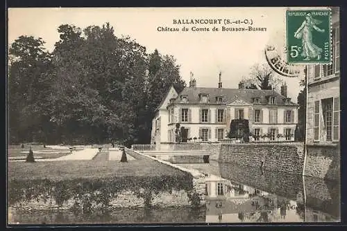 AK Ballancourt, Château du Comte de Bourbon-Busset et son parc élégant