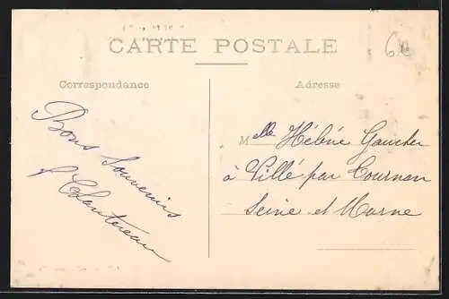AK Ballancourt, Château du Comte de Bourbon-Busset et son parc élégant
