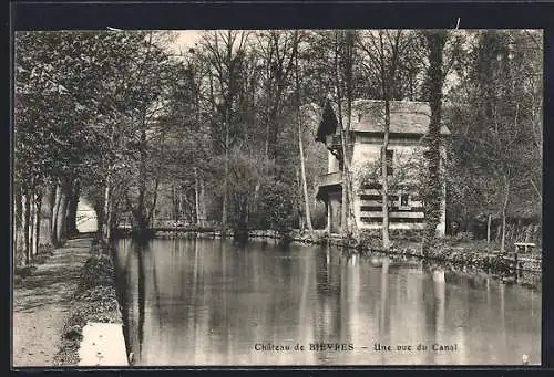 AK Bièvres, Château de Bièvres, Une vue du canal