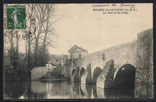 AK Boussy-Saint-Antoine, Le Pont et les arches