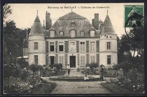 AK Saclay, Château de Corbeville