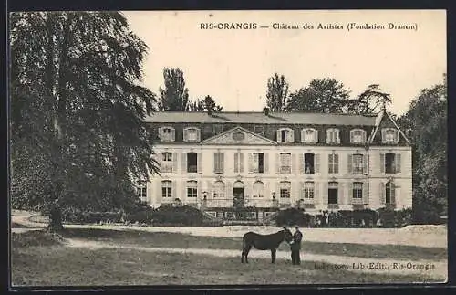 AK Ris-Orangis, Château des Artistes (Fondation Dranem)