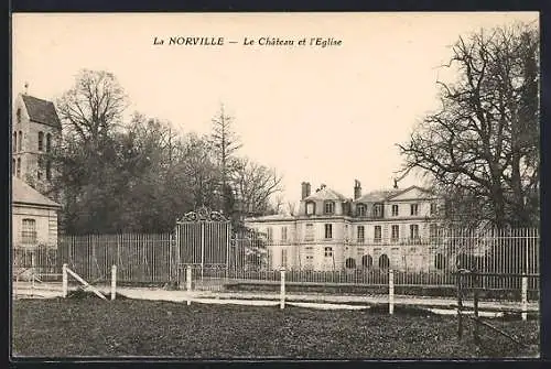 AK Norville, Le Château et l`Église