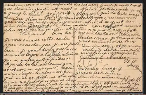 AK La Ferté-Alais, Vue prise du Tertre