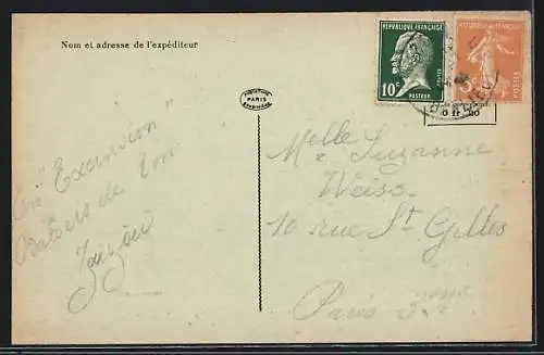 AK Saint-Cyr-sous-Dourdan, Château et moulin de Bandeville