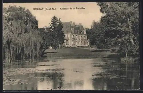 AK Bouray, Château de la Boissière et ses jardins verdoyants