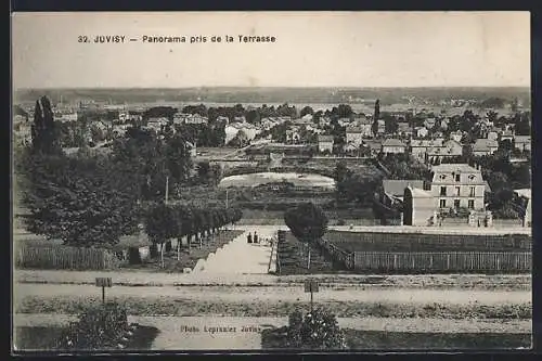 AK Juvisy, Panorama pris de la Terrasse