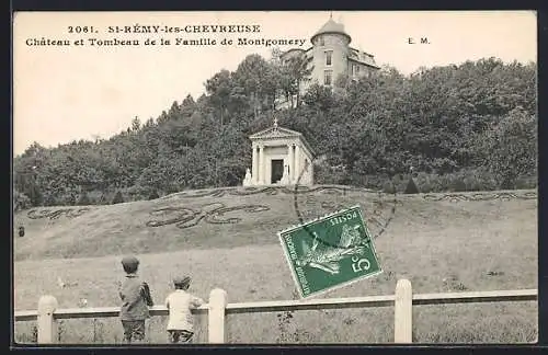 AK Saint-Rémy-lès-Chevreuse, Château et Tombeau de la Famille de Montogomery