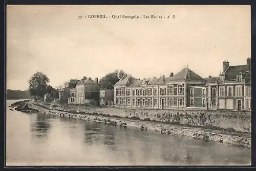 AK Corbeil, Quai Bourgoin, Les Écoles