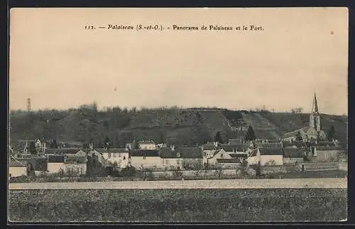 AK Palaiseau, Panorama de Palaiseau et le Fort