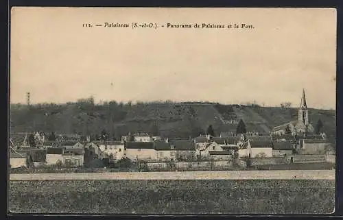 AK Palaiseau, Panorama de Palaiseau et le Fort