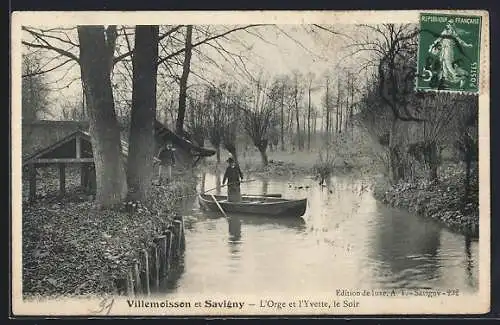 AK Villemoisson et Savigny, L`Orge et l`Yvette, le Soir