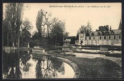 AK Soisy-sur-École, Le Château vu de côté