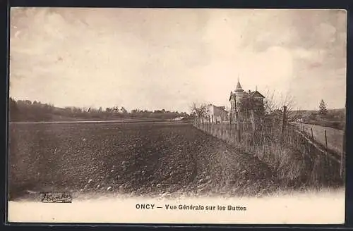 AK Oncy, Vue Générale sur les Buttes