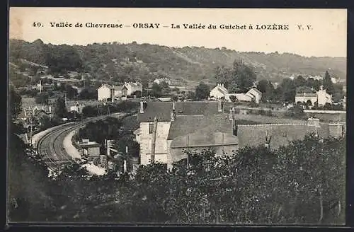 AK Orsay, La Vallée du Guichet à Lozère dans la Vallée de Chevreuse