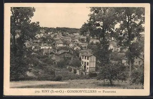 AK Igny, Gommonvilliers, Panorama