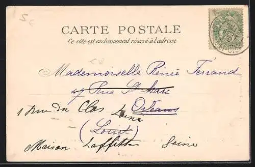 AK Montgeron, Le Rond-Point de Montgeron (Forêt de Sénart, Maison du Garde)