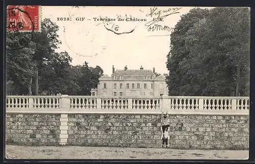 AK Gif, Terrasse du Château