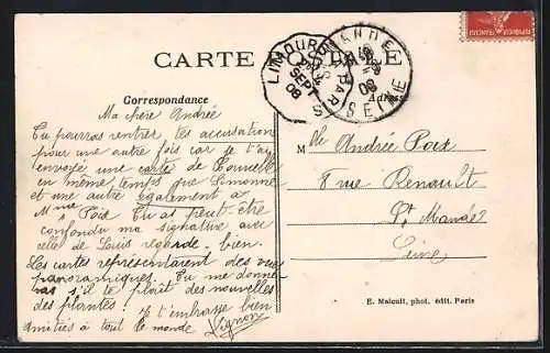 AK Gif, Terrasse du Château