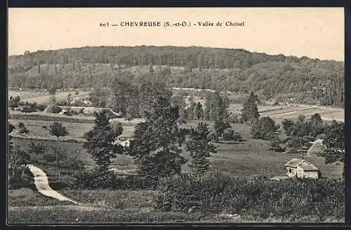 AK Chevreuse, Vallée de Choisel et paysage rural verdoyant