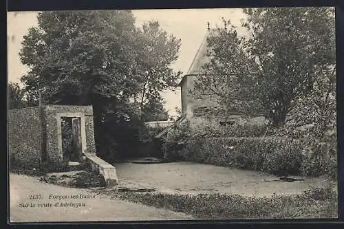 AK Forges-les-Bains, Sur la route d`Adetagau