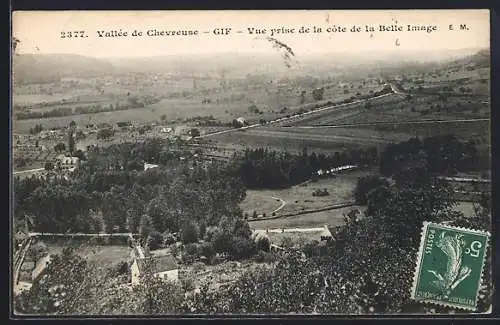 AK Gif /Vallée de Chevreuse, Vue prise de la côte de la Belle Image