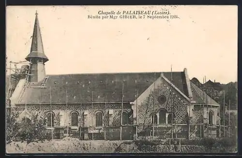 AK Palaiseau, Chapelle bénie par Mgr Gibier le 7 septembre 1924