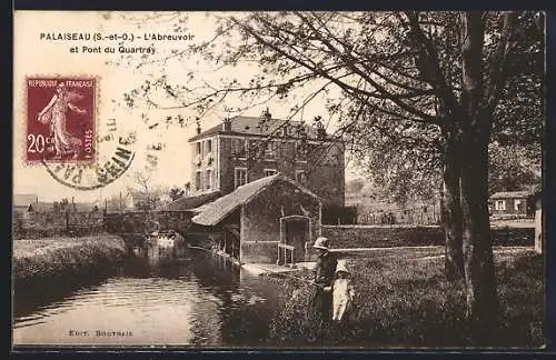 AK Palaiseau, L`Abreuvoir et Pont du Quartzy