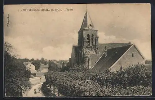 AK Bruyères-le-Châtel, L`Église