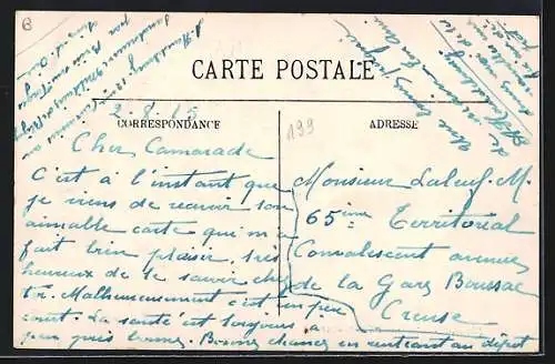 AK Bligny, Vue générale de Briis-sous-Forges et de la campagne environnante