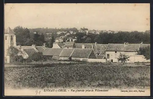 AK Épinay-sur-Orge, Vue générale prise de Villemoisson