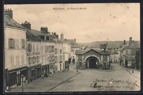 AK Dourdan, La Place du Marché