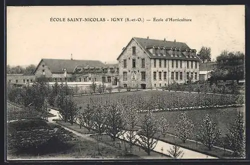 AK Igny, École Saint-Nicolas, École d`Horticulture