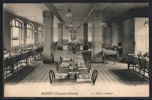 AK Bligny, Salle à manger du sanatorium Despeaux-Rubod