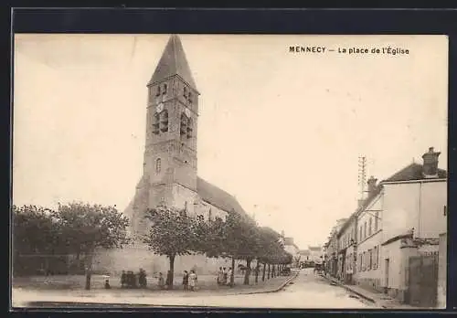 AK Mennecy, La place de l`église