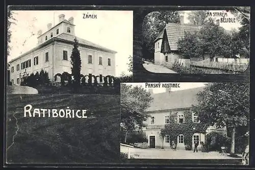 AK Ratiborice, Pansky Hostinec, Zámek, Na Starém Belidle