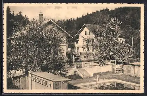 AK Munderfing, Gasthaus und Jausenstation Schnapsbrennerei